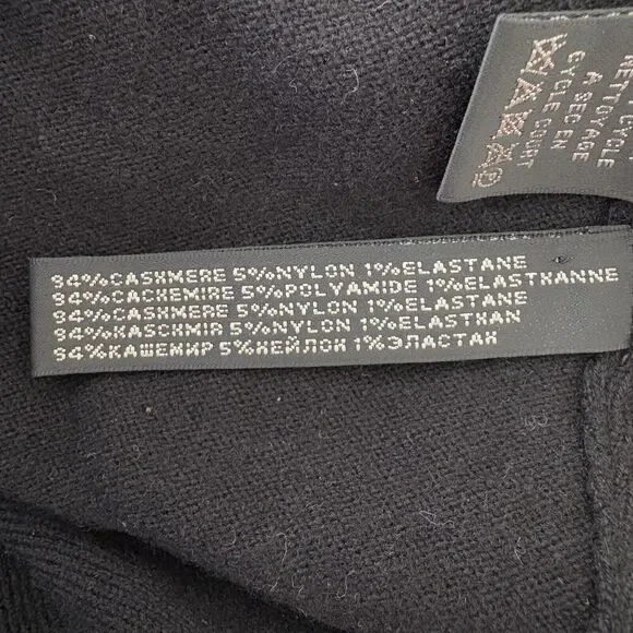 Ralph Lauren Black Label Cashmere Blend Sweater Womens Size Small (804)